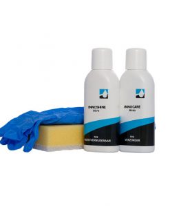 rvs reiniger kleine kit spons